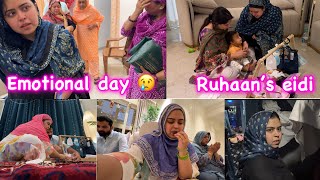 Last Iftar with family | Ruhaan ki pehli EIDI ✨ | FIRE in train 🚂 😨| Ramadan vlog