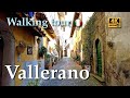 Vallerano, Italy【Walking Tour】With Captions - 4K