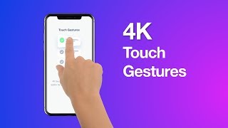 Touch Gestures 4K (and FullHD) - After Effects Template