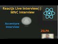 MNC Accenture Frontend Interview | (Round-2) 🎉 | Part - 1 | HTML/CSS/ #javascriptinterview