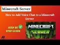 كيفية إضافة دردشة صوتية إلى خادم ماينكرافت تعديل بسيط للدردشة الصوتية 