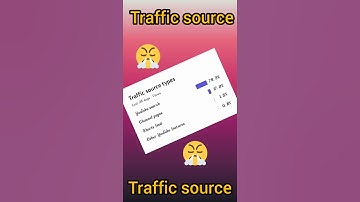 Traffic source type #taksujit