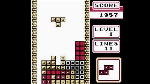 Tetris Game Boy Gameplay