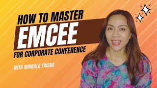 Tips: Emcee for Corporate Conference