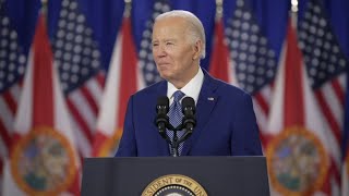 LIVE: President Biden lands in Charlotte before visiting families of fallen officers