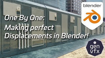 ONE BY ONE: Secrets to making perfect displacement maps and using them in Eevee and in Cycles!