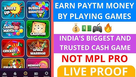 Earn Paytm cash by playing games | NOT MPL PRO | India