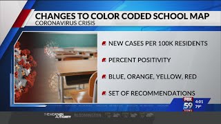 First at Four: New COVID-19 map to help schools make decisions