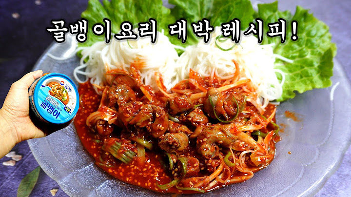 Making spicy and delicious bibim noodles | cooking recipe