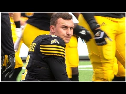 Johnny Manziel sits in Tiger-Cats' opening loss to Stampeders