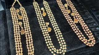fancy Mala set with 1 gram Gold Polish #jewellery #viral #viralvideo #jewel #necklace #malad