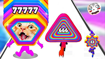 LAYER MAN 3D - ASMR Gameplay Android,iOS Walkthrough Pro Game Mobile (Level Up Layer Head Man Run)