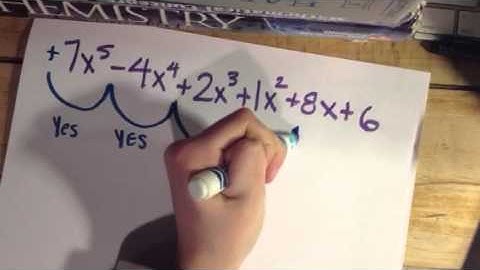 Possibilities for positive real roots