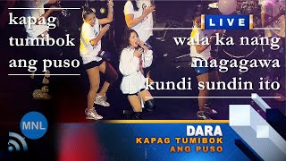 [LYRICS] KAPAG TUMIBOK ANG PUSO (Dara) Momentum Live MNL [8K]