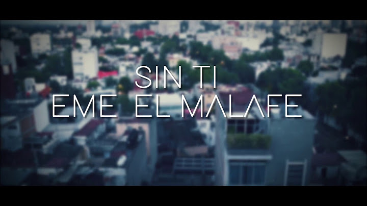 Sin ti- Eme MalaFe 😢💔 (Video Oficial) by Dembow Filmz(Prod. By Fer Americano & RadianteTP)
