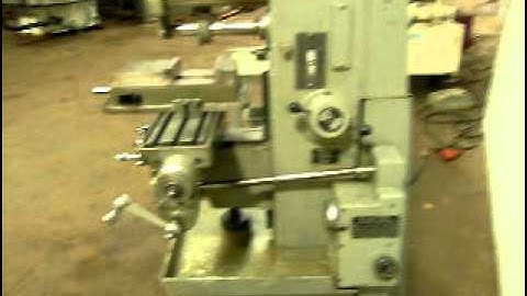 Clausing Model 8540 Horizontal Mill Call John 952.933.6755