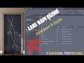 Autocad İle Lake Kapı Çizimi (Ayrıntılı&Ölçülü) Part 10