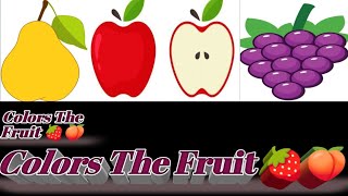 Colors The Fruitslets Colors For Kids And Toddlers Colors
