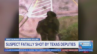 Wanted man in Cracker Barrel shooting killed by Texas Deputies | Morning in America