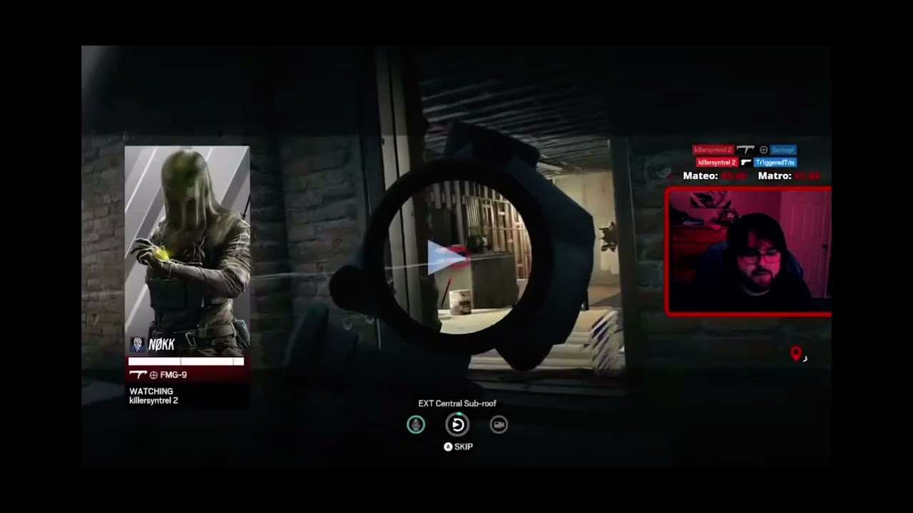 Scrimpf gets shit on in rainbow 6 siege 