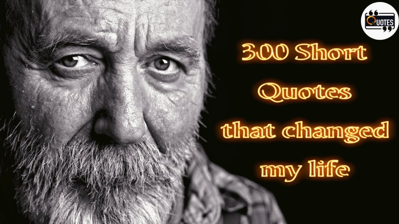Shortchanged Saying 300 Short Quotes that changed my life | Best Motivational Quotes # ...