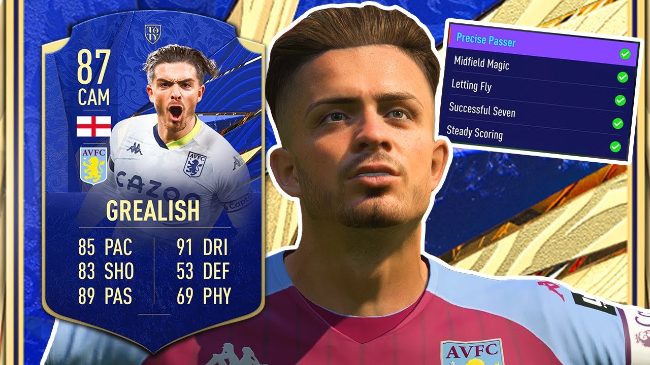 87 Grealish Review How To Unlock Quickly Fifa 21 Toty Mentions Grealish Player Review Youtube