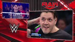 Ricochet vs JD McDonagh (1\/2) | WWE RAW 03\/25\/24