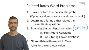 Calculus: Derivatives: Related Rates (Part 2)