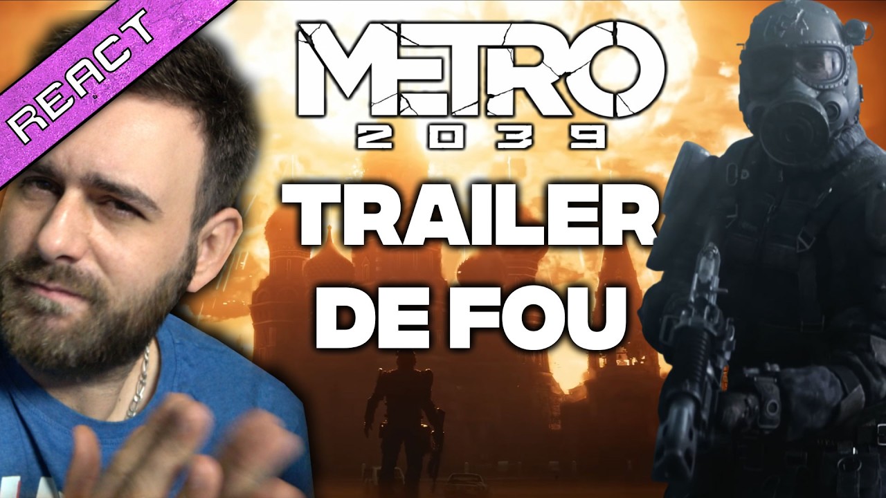 Wow ! Le trailer de psychopathe 😯 Ça fait grave envie 🔥 Metro 2039