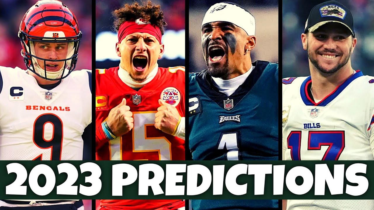 Predicting the 2023 NFL Season Standings - Back Sports Page