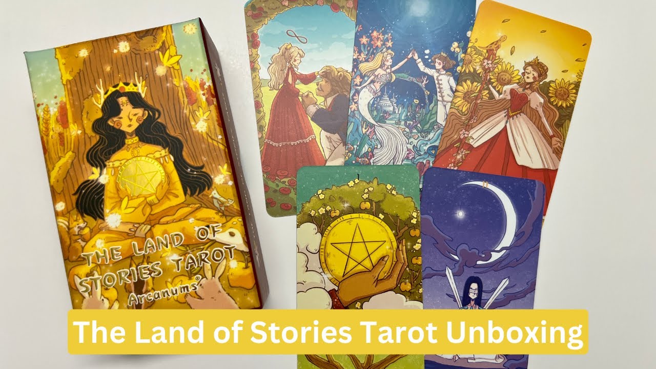 文学・小説 THE LAND OF STORIES TAROT The Land of Stories Tarot Deck 💛 | Unboxing - YouTube