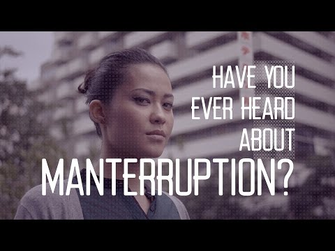 WOMAN INTERRUPTED - An app that detects Manterruption