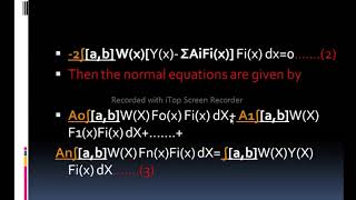 Lec -7 #numerical  analysis #orthogonal  polynomials