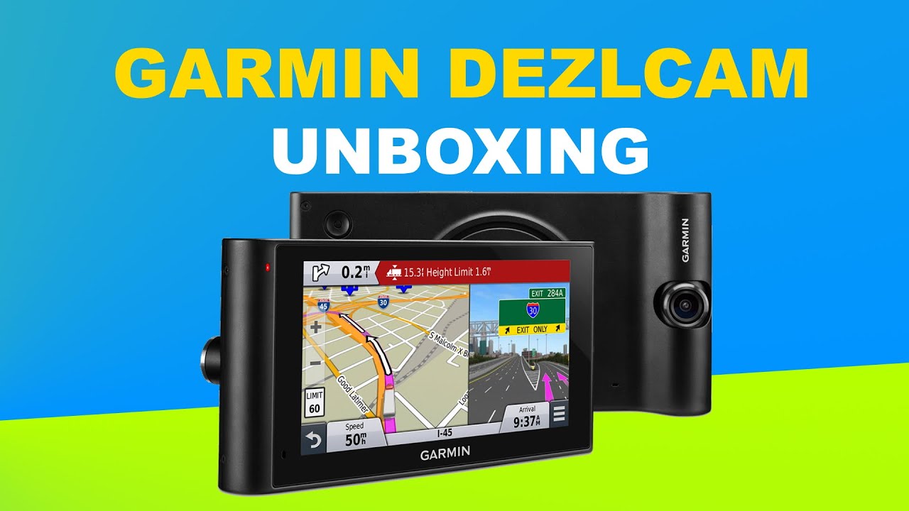 intelligens Jabeth Wilson Normalisering Garmin dezlCam LMT Unboxing HD (010-01457-11) - YouTube