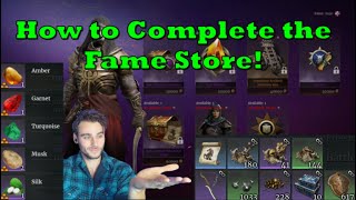 Conqueror's Blade - How to Complete the Fame Store!