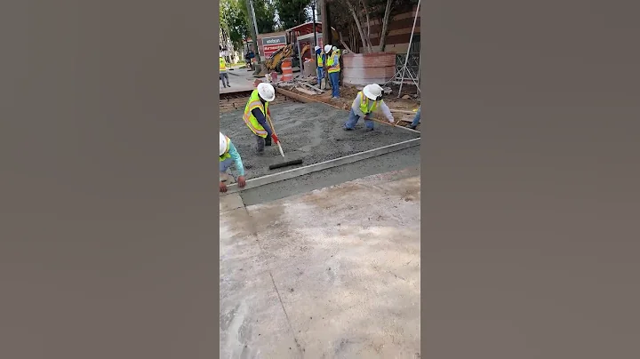 Best Concrete Finishers #shortsvideo