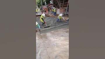 Best Concrete Finishers #shortsvideo