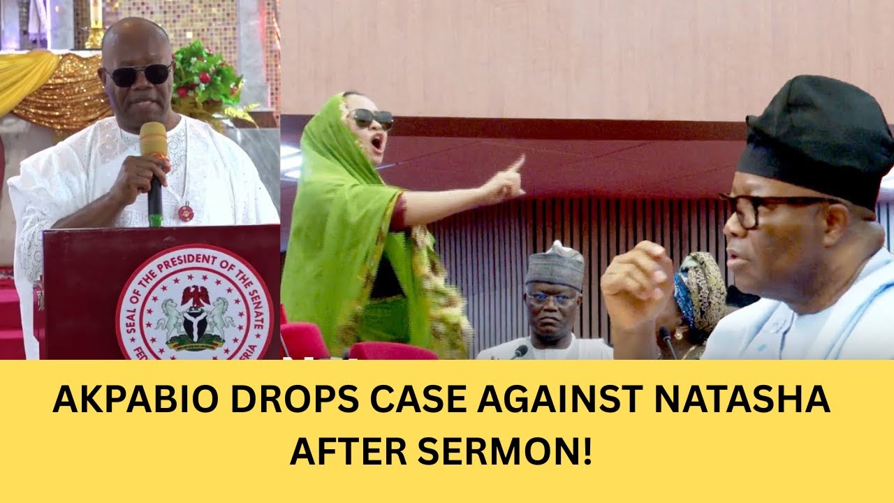 GODSWILL AKPABIO DROPS All Lawsuits Against NATASHA After CHURCH Service Sermon!