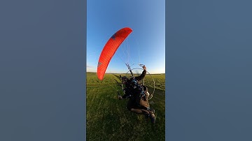 Flying Through a Vineyard 🍇🪂 #paramotor #flying #shorts #aviationlovers