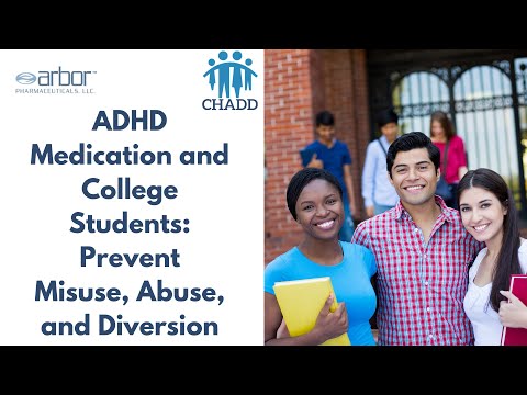 ADHD Medication and College Students: Prevent Misuse, Abuse, and Diversion thumbnail