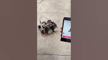 Cellphone controlled robot car using DTMF