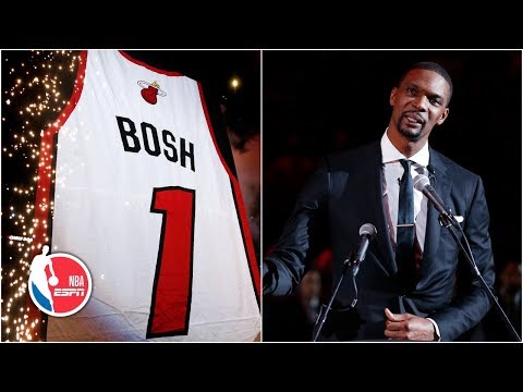 miami heat chris bosh jersey