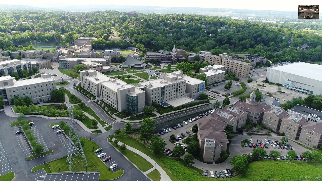 Xavier University Cincinnati - Aerial View - YouTube
