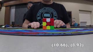 9.64 Official 3x3 Average! | First Sub-10 PR | NSCC 2019