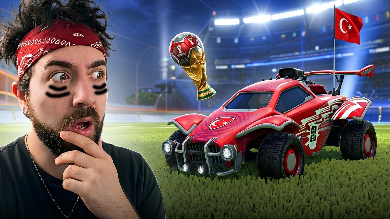 TÜRKİYE İLE DÜNYA KUPASINA GİRDİK | ROCKET LEAGUE