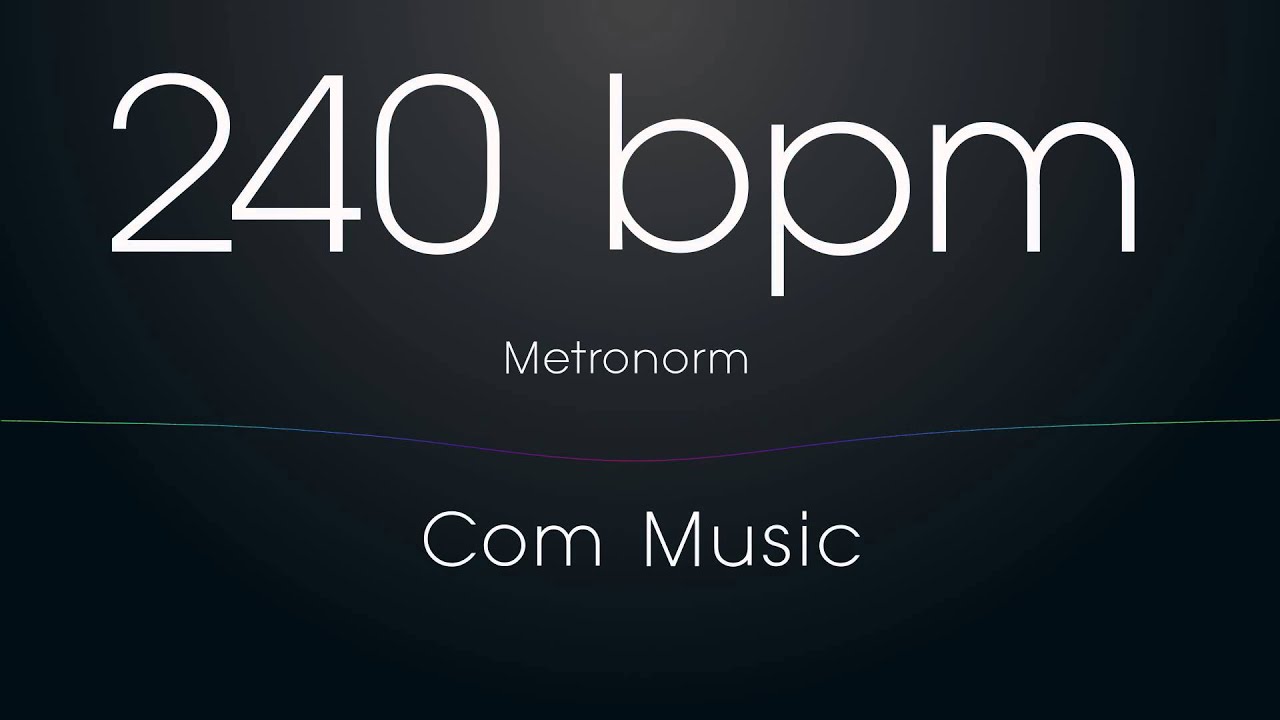 240 bpm metronome