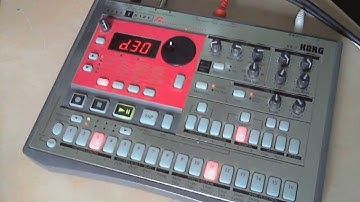 Korg Electribe ER-1 Drum Machine as a MIDI Sequencer