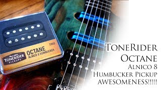 Tonerider TRH3 Octane Alnico 8 Bridge Humbucker zebra