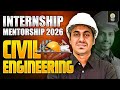 Civil Engineering Internship Program 2026 | Career Boost