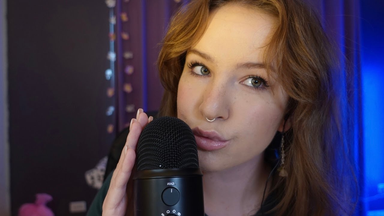 Loving affirmations, kisses, & face touching | Personal Attention ASMR